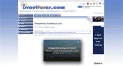 Desktop Screenshot of israelforus.com